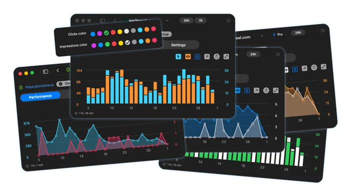 Search Panel custom graph colour themes on Mac